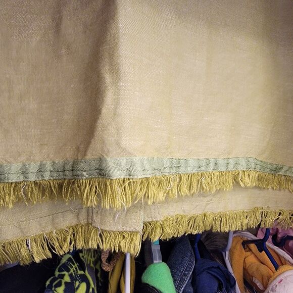 Hearts Of Palm Woman, 55% Linen, Full Button, SS Blouse, Sage Green - Size 16W - Picture 5 of 5